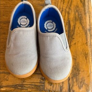 Boys 8T Livie & Luca Gray Slip-On Sneakers for Kids